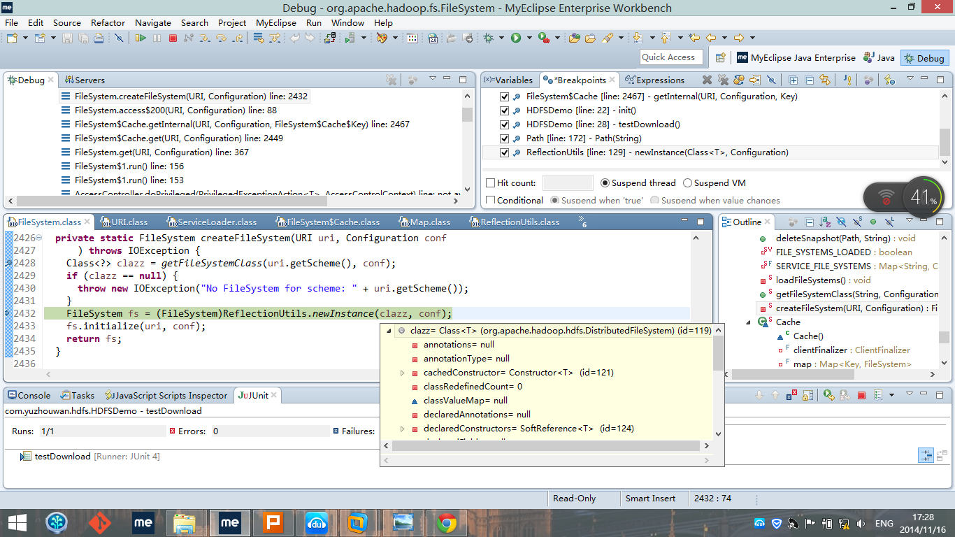 ReflectionUtils.newInstance--DFS